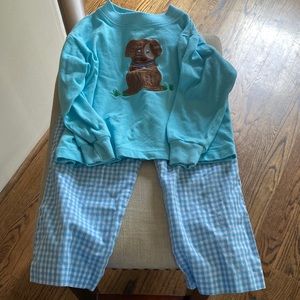 The Bailey boys puppy winter outfit